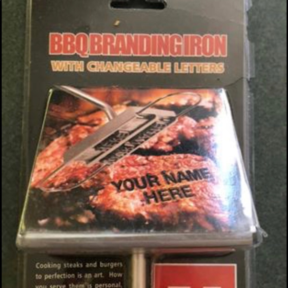 Customizable BBQ Branding Iron